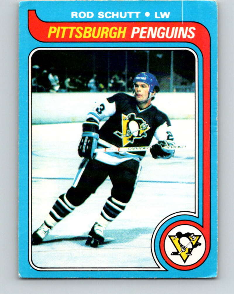 1979-80 O-Pee-Chee #234 Rod Schutt RC Rookie Pittsburgh Penguins V18998