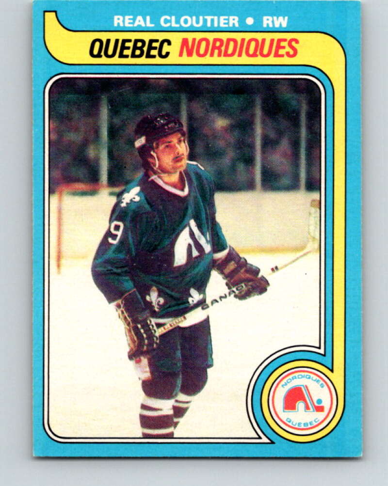1979-80 O-Pee-Chee #239 Real Cloutier Quebec Nordiques V19034