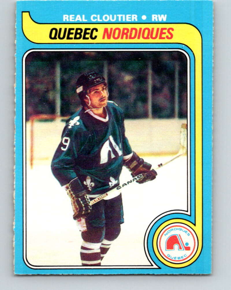 1979-80 O-Pee-Chee #239 Real Cloutier Quebec Nordiques V19036