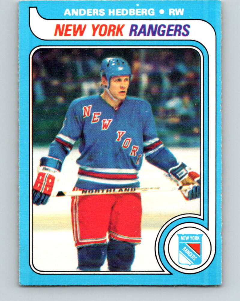 1979-80 O-Pee-Chee #240 Anders Hedberg New York Rangers V19045