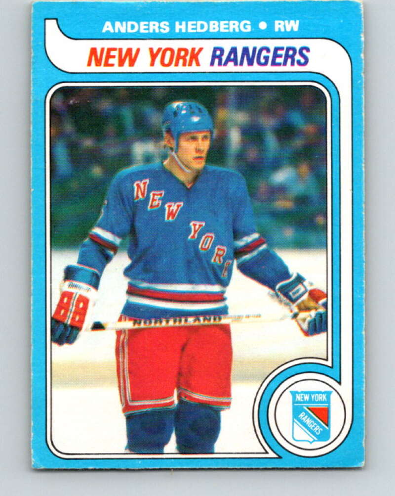 1979-80 O-Pee-Chee #240 Anders Hedberg New York Rangers V19052