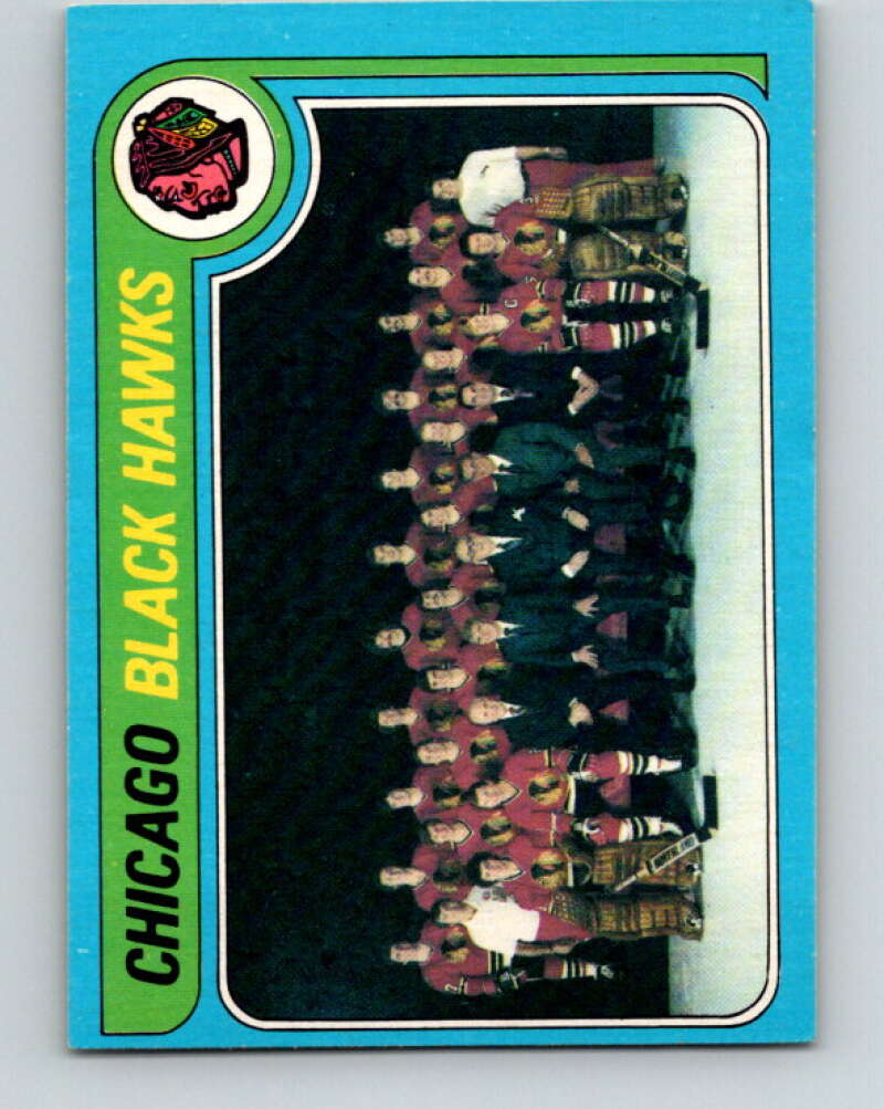 1979-80 O-Pee-Chee #247 Blackhawks Team CL Chicago Blackhawks V19123
