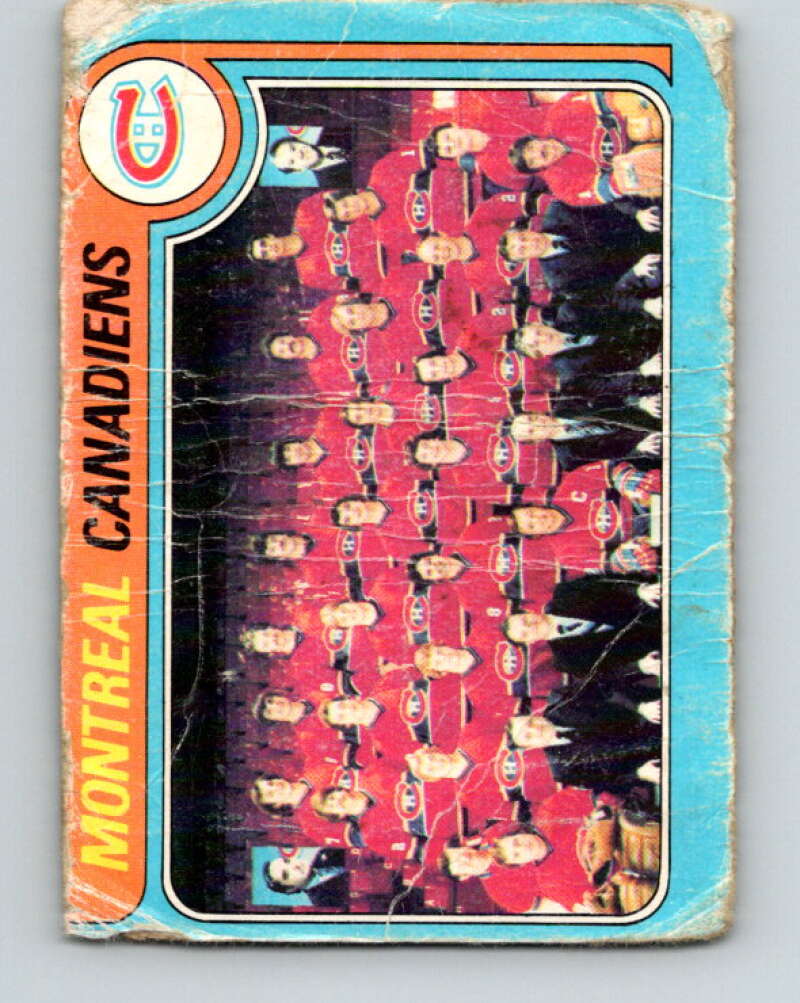 1979-80 O-Pee-Chee #252 Canadiens Team CL Montreal Canadiens V19181