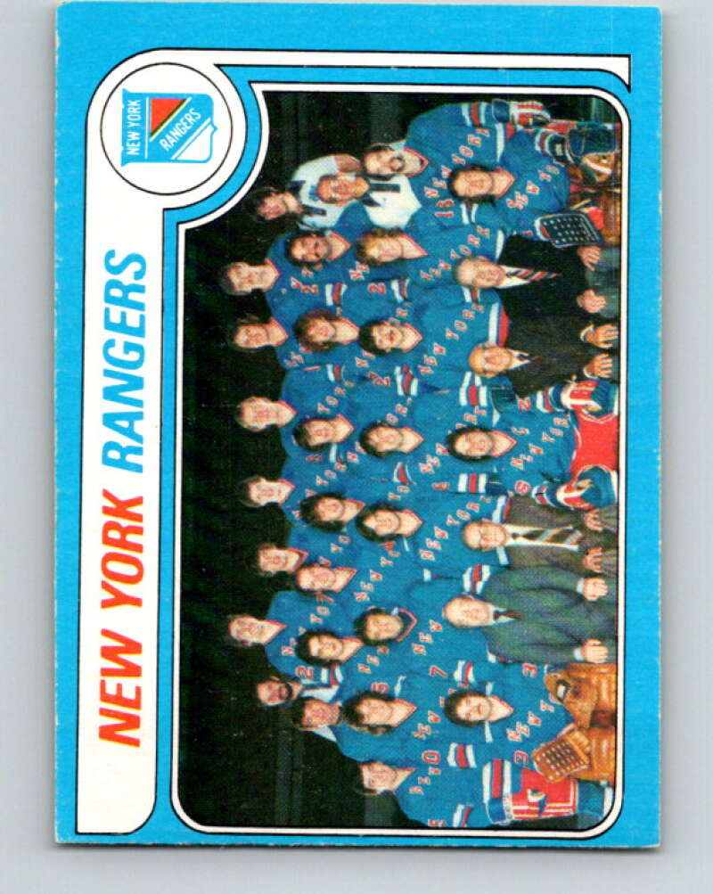 1979-80 O-Pee-Chee #254 Rangers Team CL New York Rangers V19200