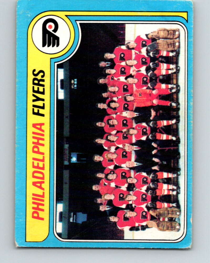 1979-80 O-Pee-Chee #255 Flyers Team CL Philadelphia Flyers V19214