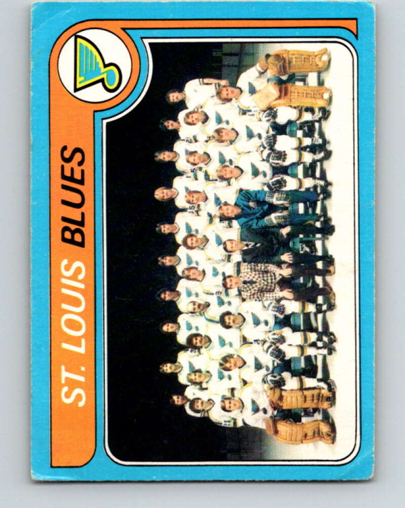 1979-80 O-Pee-Chee #257 Blues Team CL St. Louis Blues V19228