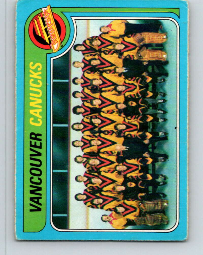 1979-80 O-Pee-Chee #259 Canucks Team CL Vancouver Canucks V19249