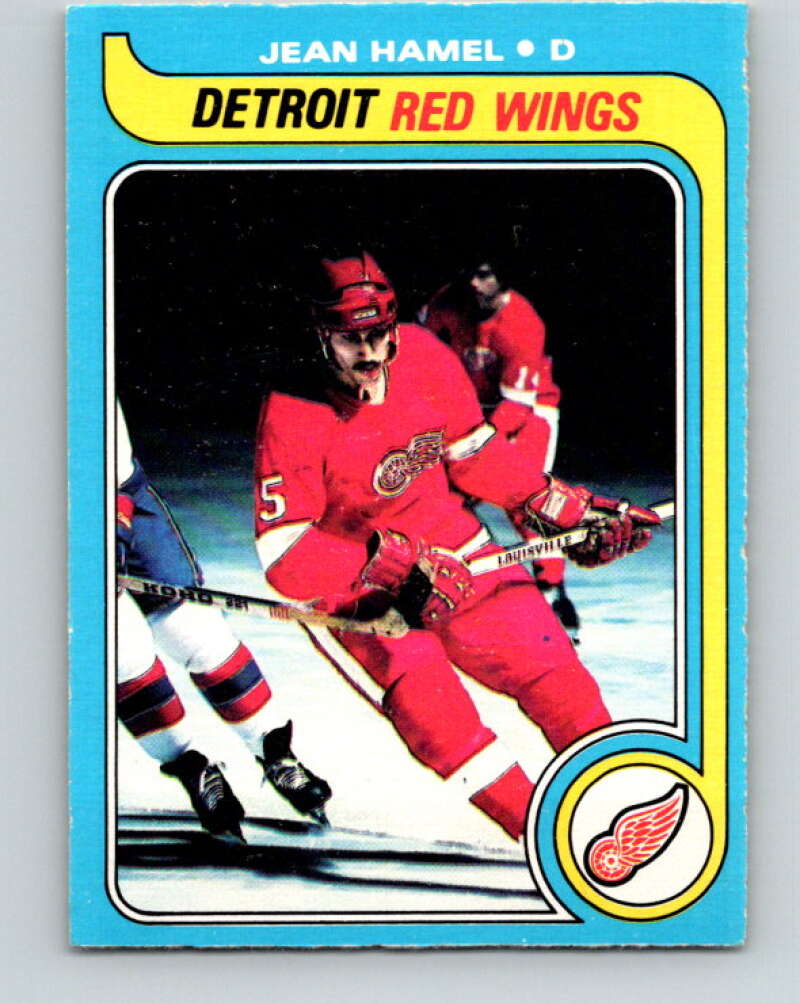 1979-80 O-Pee-Chee #262 Jean Hamel Detroit Red Wings V19261