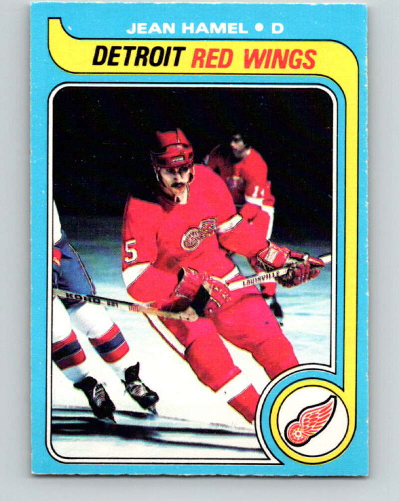 1979-80 O-Pee-Chee #262 Jean Hamel Detroit Red Wings V19263