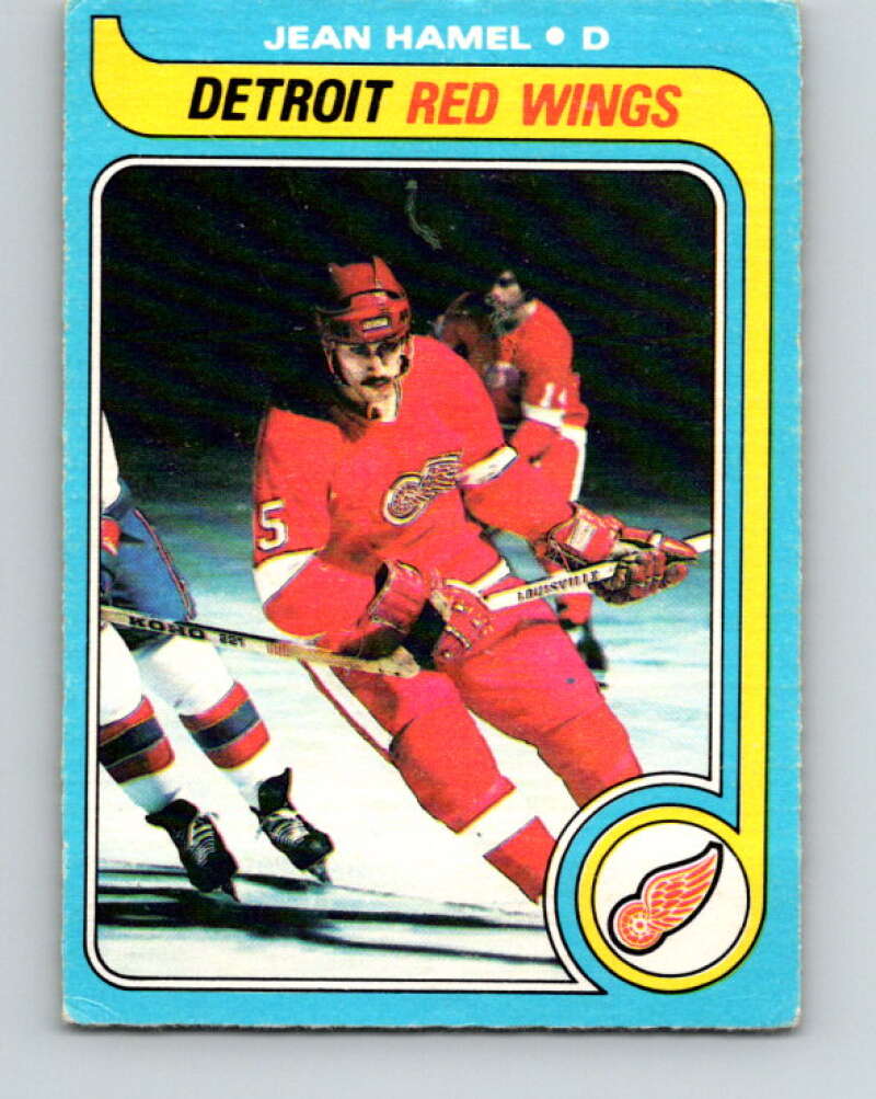 1979-80 O-Pee-Chee #262 Jean Hamel Detroit Red Wings V19264