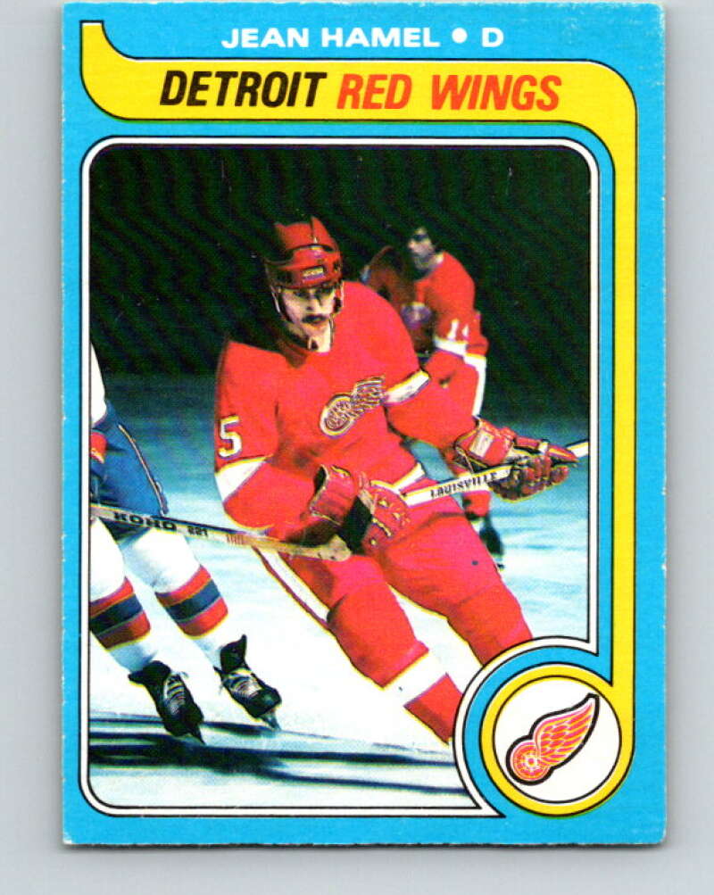 1979-80 O-Pee-Chee #262 Jean Hamel Detroit Red Wings V19265