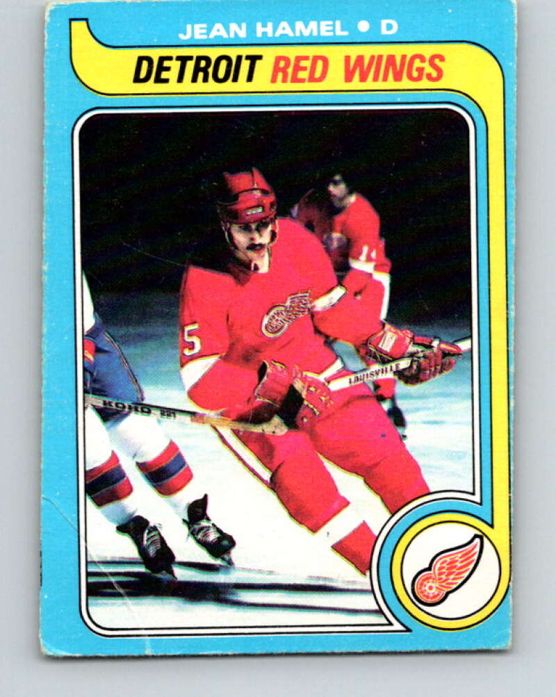 1979-80 O-Pee-Chee #262 Jean Hamel Detroit Red Wings V19267