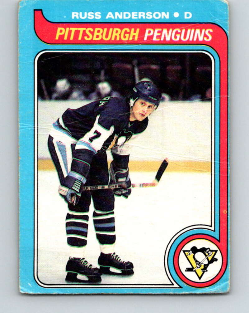 1979-80 O-Pee-Chee #264 Russ Anderson Pittsburgh Penguins V19288