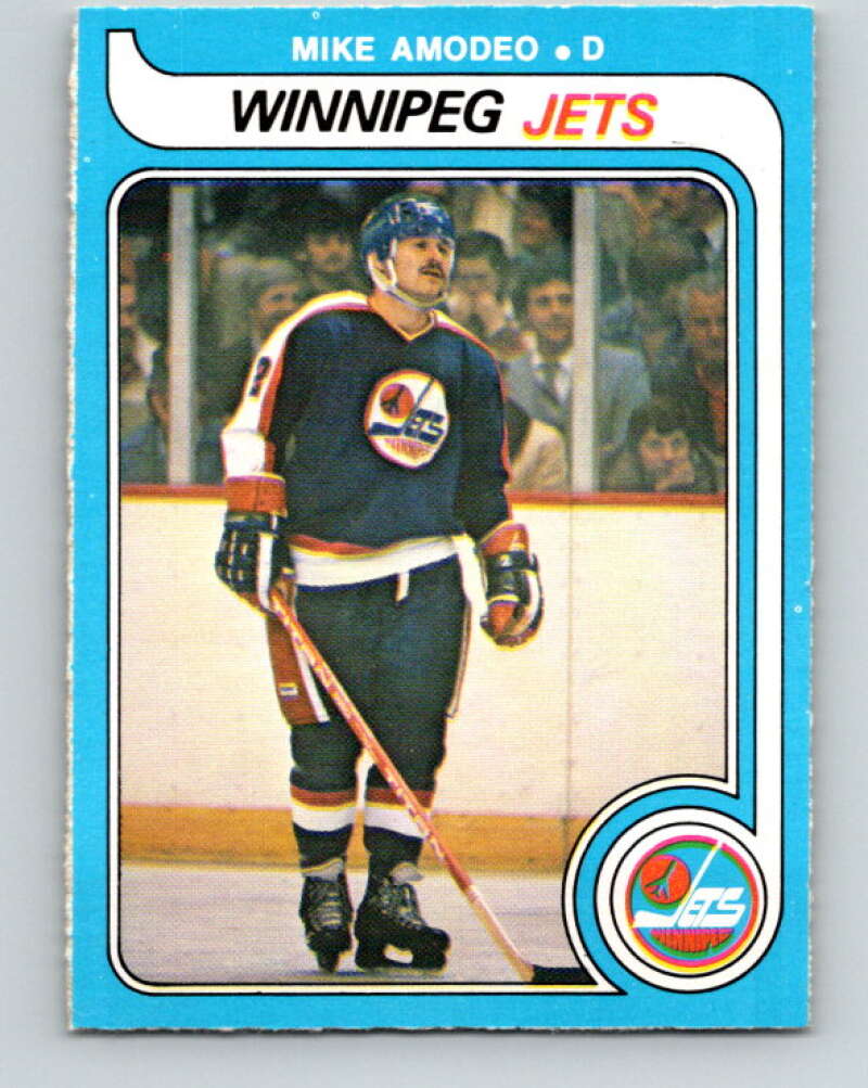 1979-80 O-Pee-Chee #268 Mike Amodeo Winnipeg Jets V19323