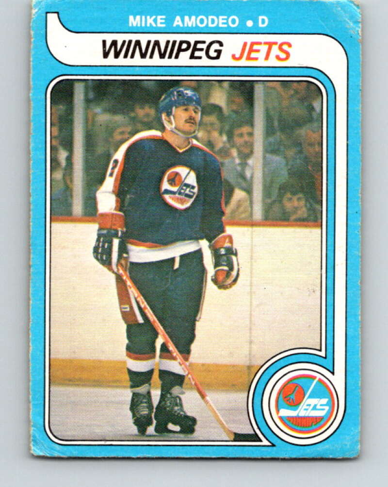 1979-80 O-Pee-Chee #268 Mike Amodeo Winnipeg Jets V19325