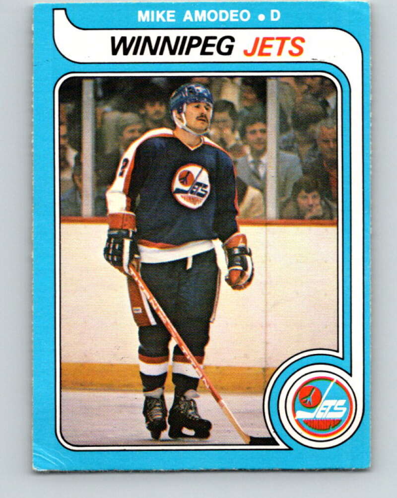 1979-80 O-Pee-Chee #268 Mike Amodeo Winnipeg Jets V19326