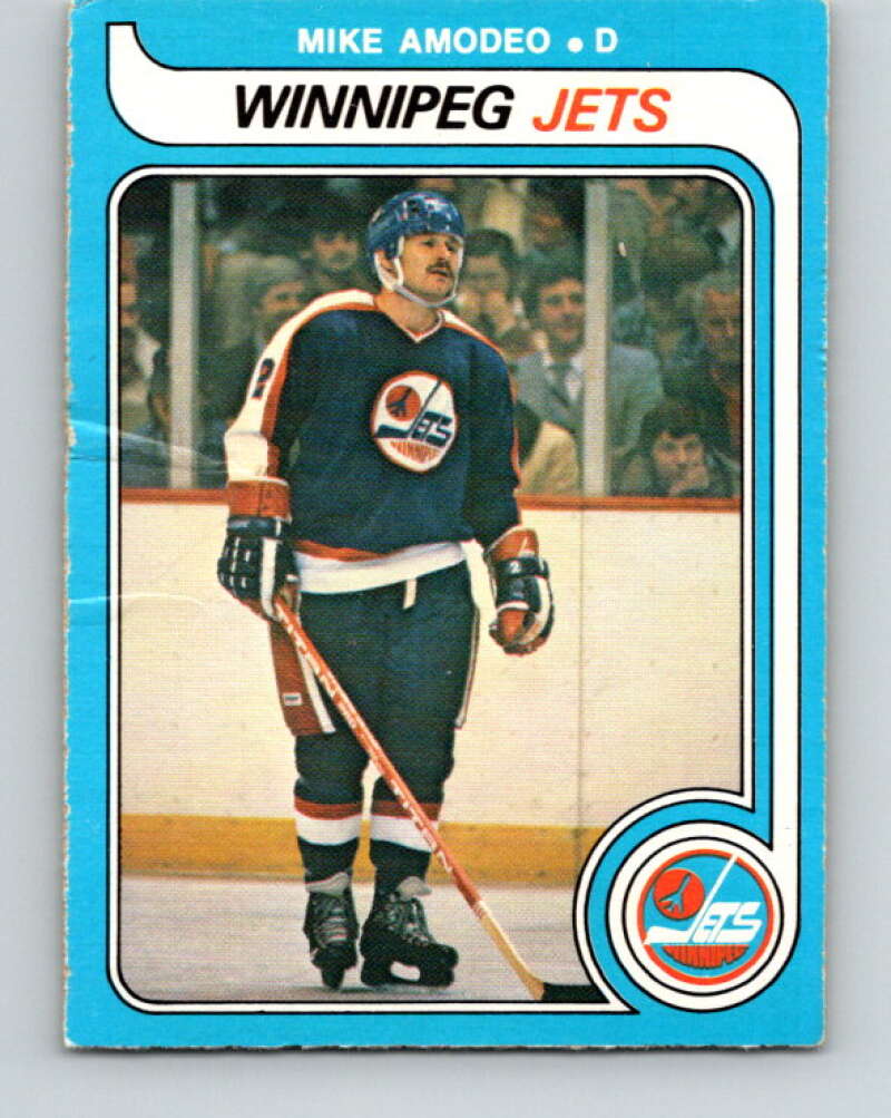 1979-80 O-Pee-Chee #268 Mike Amodeo Winnipeg Jets V19328