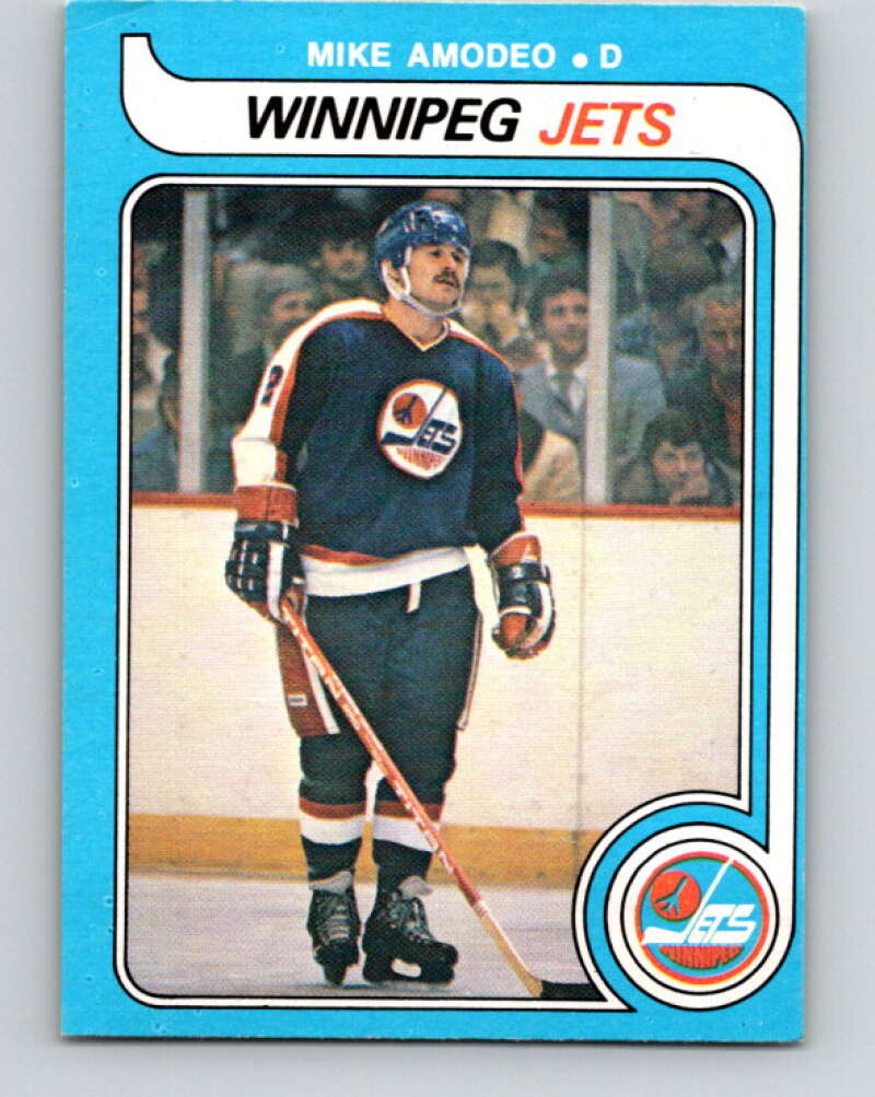 1979-80 O-Pee-Chee #268 Mike Amodeo Winnipeg Jets V19331