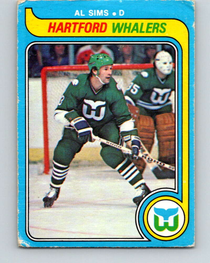 1979-80 O-Pee-Chee #272 Al Sims Hartford Whalers V19352