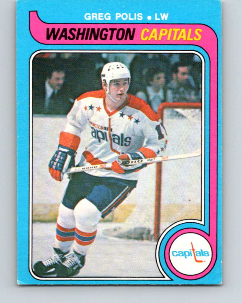 1979-80 O-Pee-Chee #273 Greg Polis Washington Capitals V19356