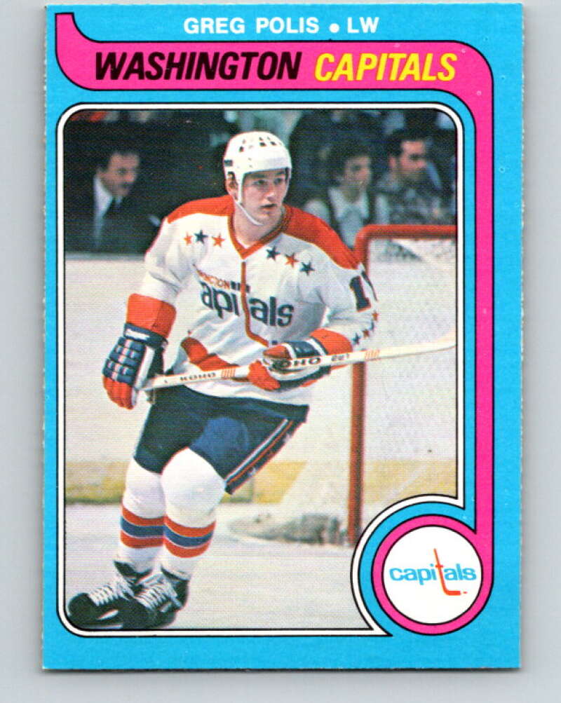 1979-80 O-Pee-Chee #273 Greg Polis Washington Capitals V19357