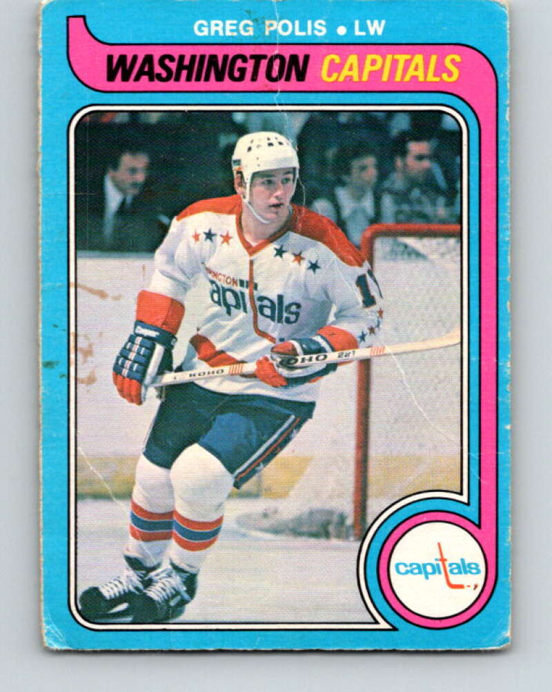 1979-80 O-Pee-Chee #273 Greg Polis Washington Capitals V19358