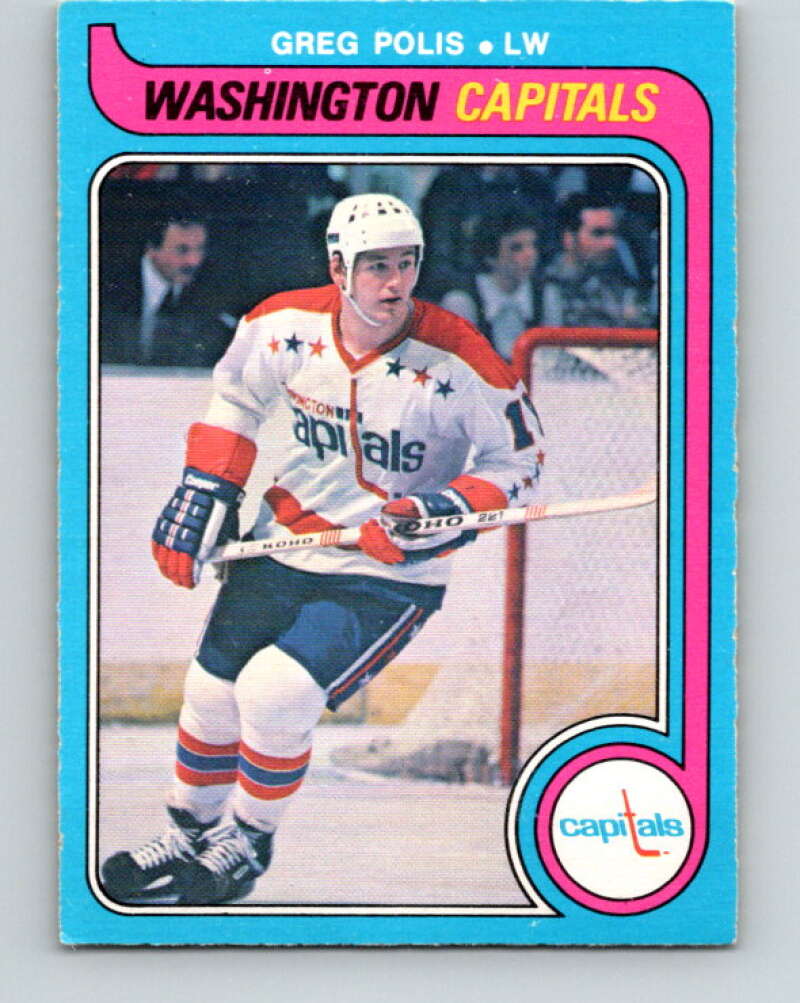 1979-80 O-Pee-Chee #273 Greg Polis Washington Capitals V19359