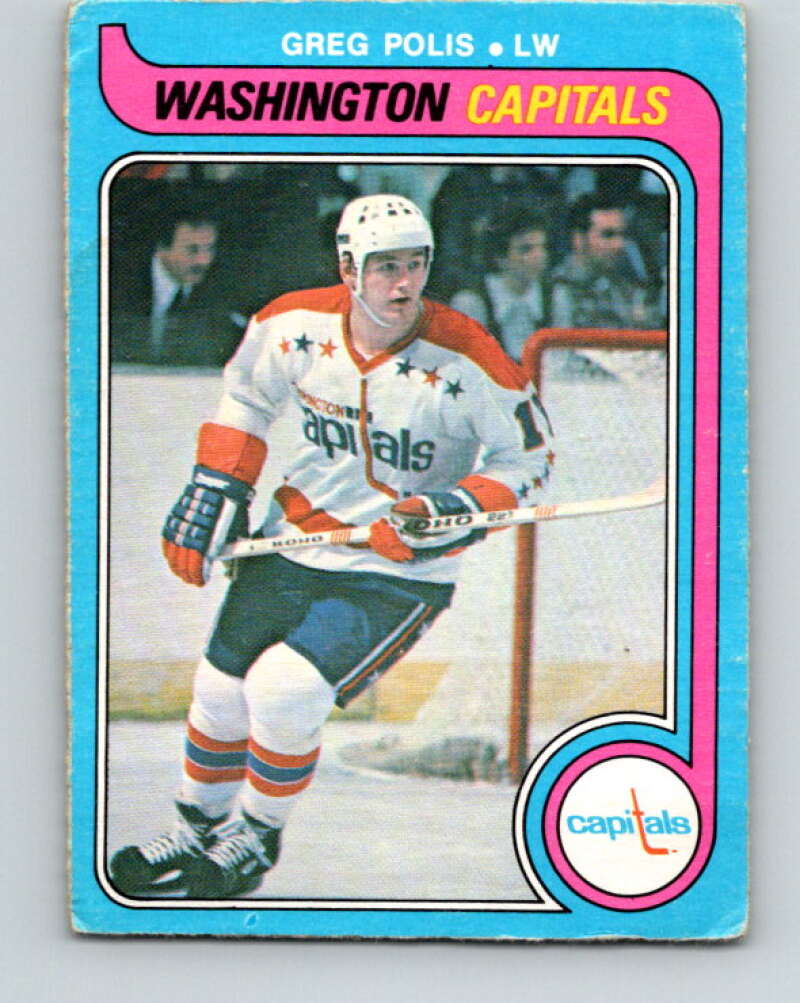 1979-80 O-Pee-Chee #273 Greg Polis Washington Capitals V19360