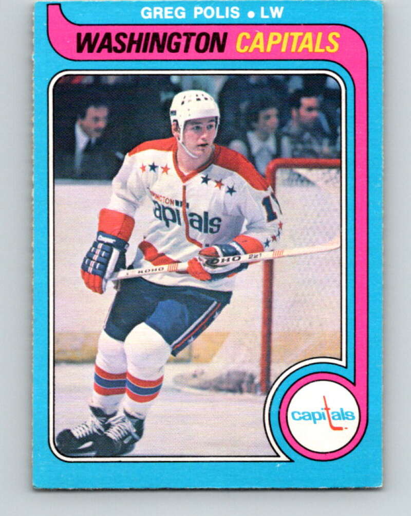1979-80 O-Pee-Chee #273 Greg Polis Washington Capitals V19362