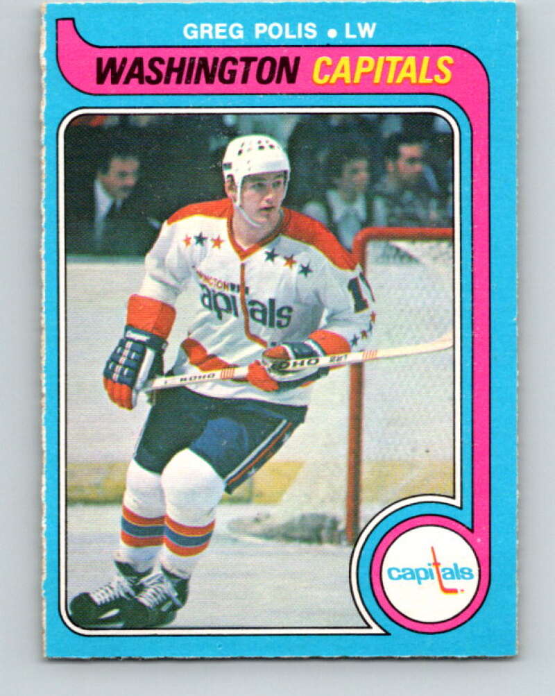 1979-80 O-Pee-Chee #273 Greg Polis Washington Capitals V19363