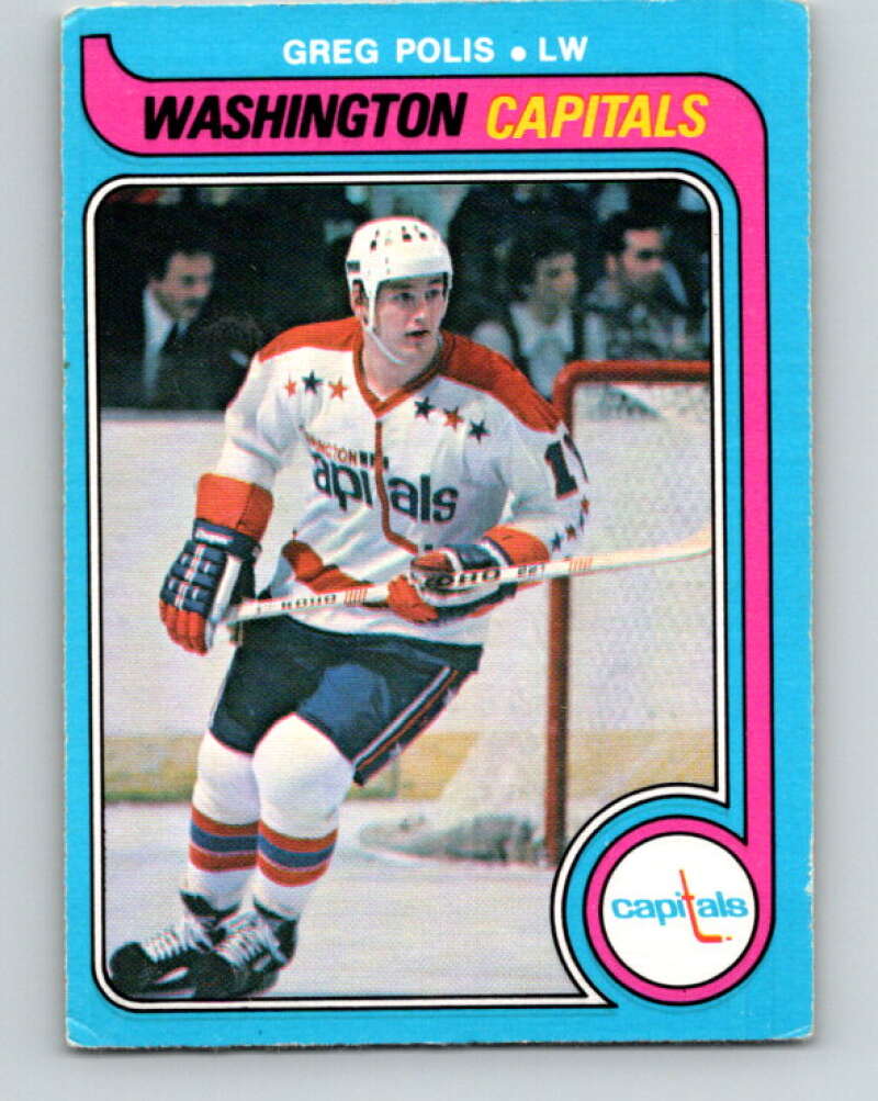 1979-80 O-Pee-Chee #273 Greg Polis Washington Capitals V19364