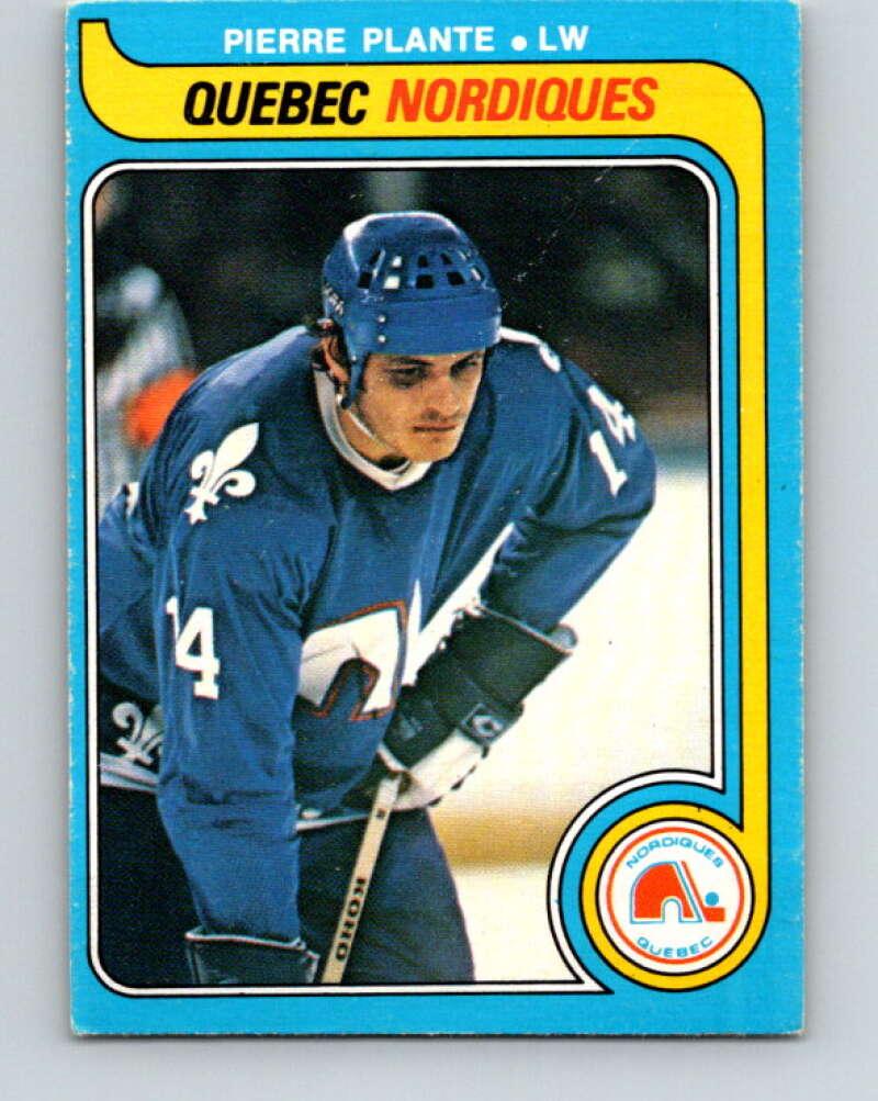 1979-80 O-Pee-Chee #275 Pierre Plante Quebec Nordiques V19372