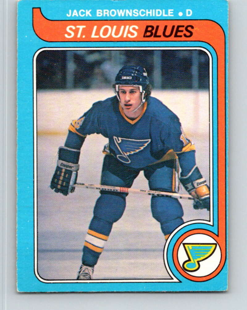 1979-80 O-Pee-Chee #278 Jack Brownschidle St. Louis Blues V19399