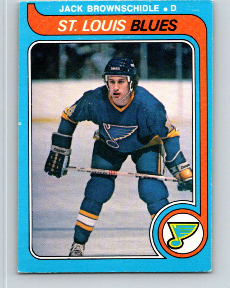 1979-80 O-Pee-Chee #278 Jack Brownschidle St. Louis Blues V19401