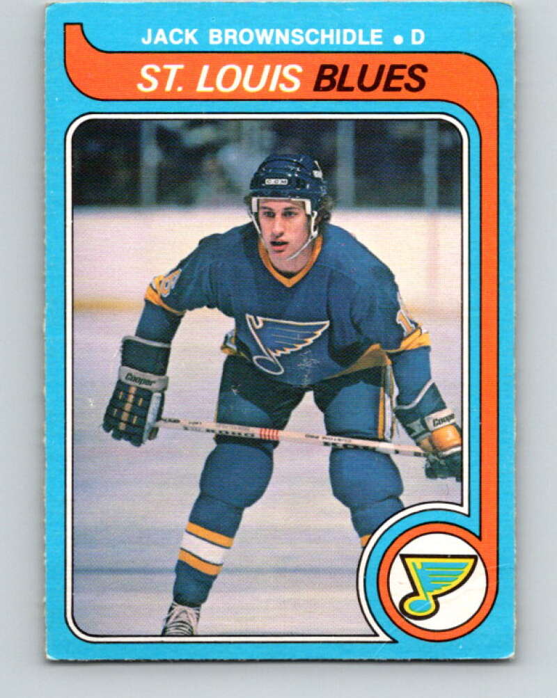 1979-80 O-Pee-Chee #278 Jack Brownschidle St. Louis Blues V19403