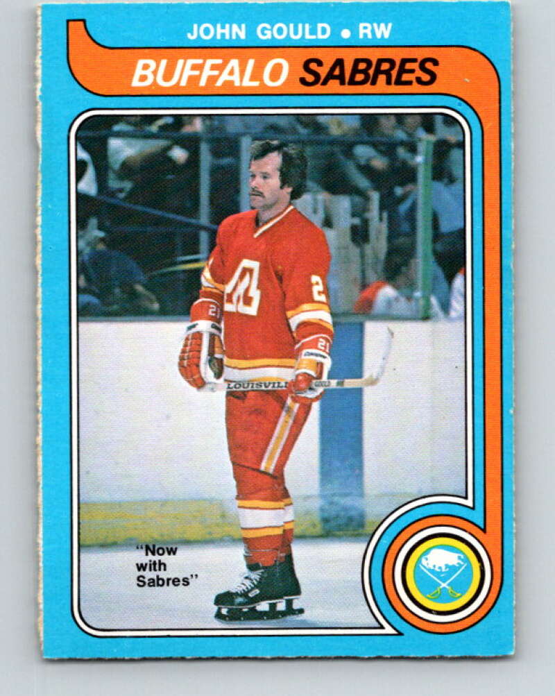 1979-80 O-Pee-Chee #282 John Gould Buffalo Sabres V19453