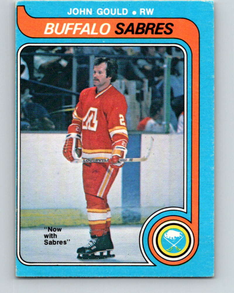 1979-80 O-Pee-Chee #282 John Gould Buffalo Sabres V19454