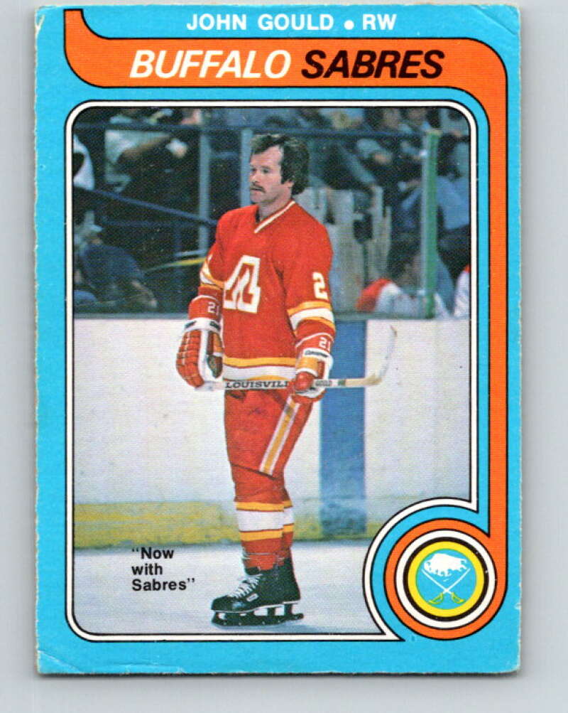 1979-80 O-Pee-Chee #282 John Gould Buffalo Sabres V19455
