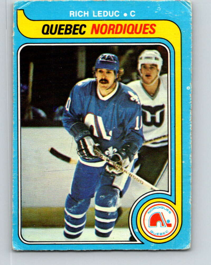 1979-80 O-Pee-Chee #283 Rich Leduc Quebec Nordiques V19458