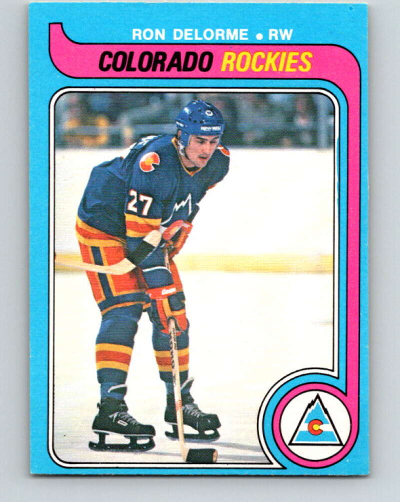 1979-80 O-Pee-Chee #284 Ron Delorme Colorado Rockies V19460