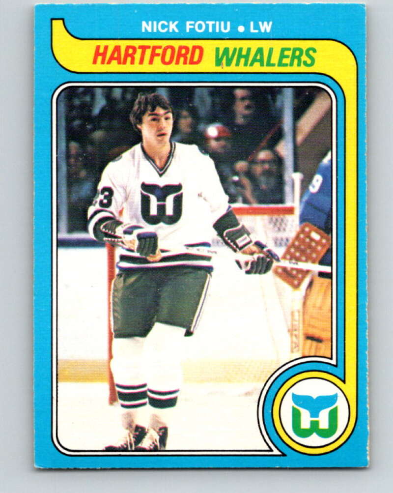 1979-80 O-Pee-Chee #286 Nick Fotiu Hartford Whalers V19480