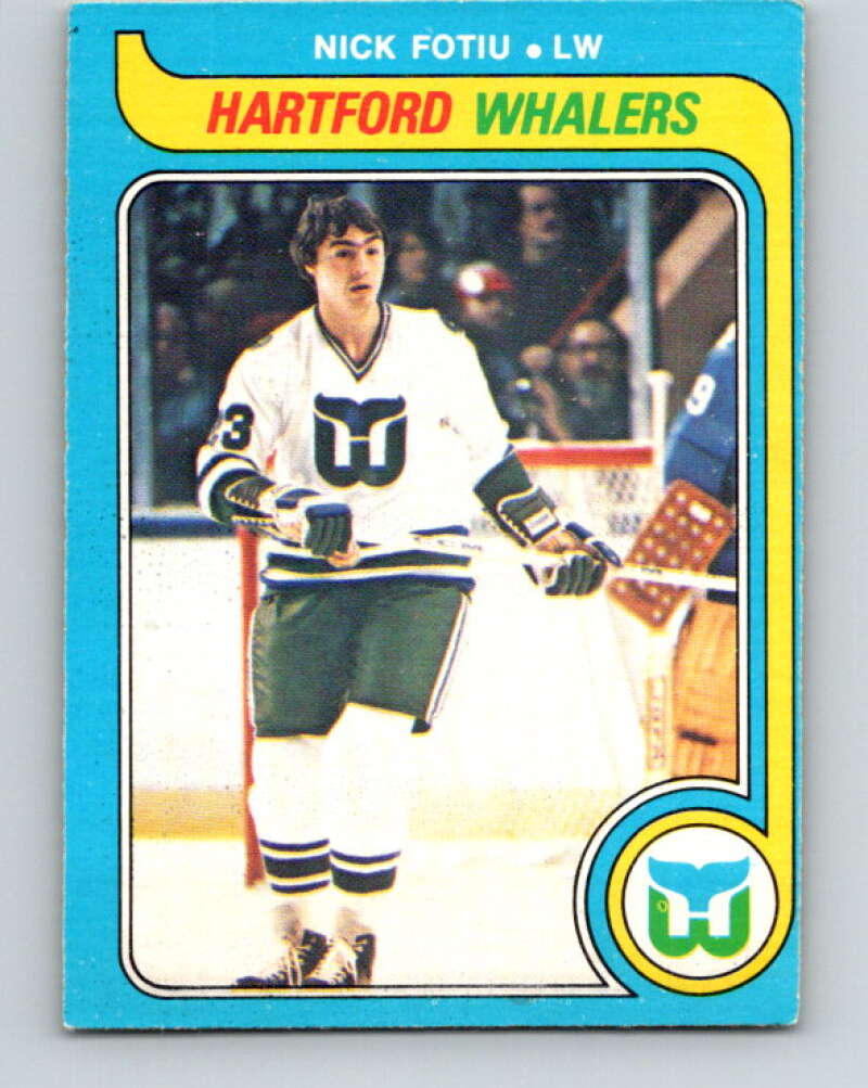 1979-80 O-Pee-Chee #286 Nick Fotiu Hartford Whalers V19483