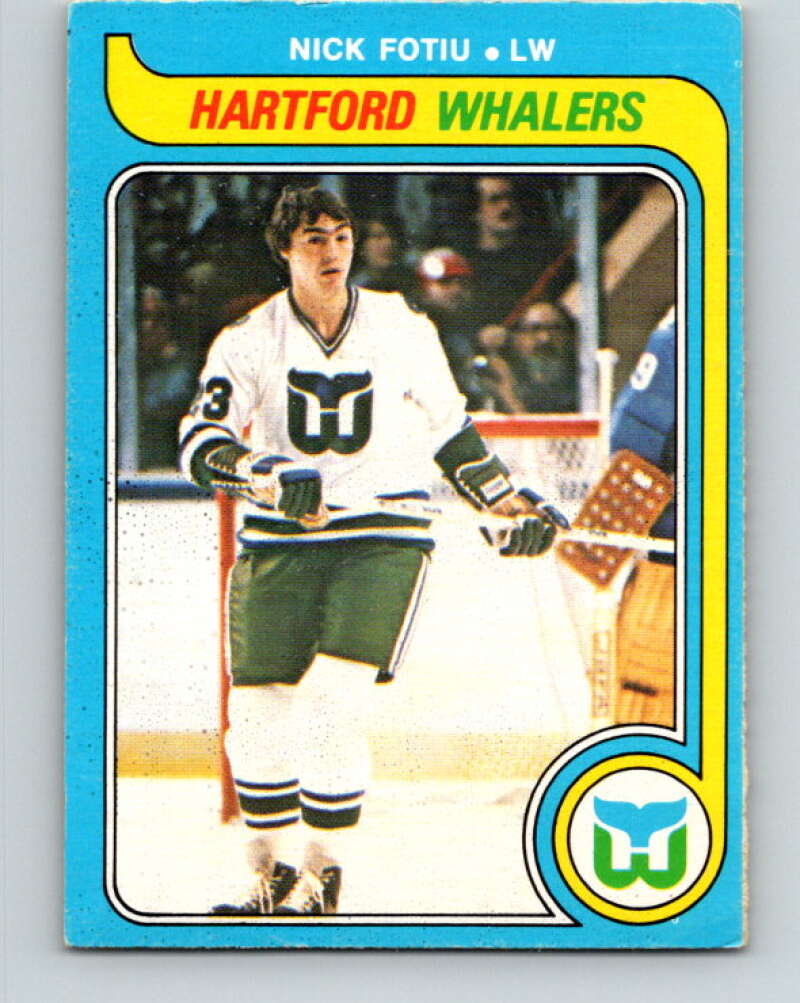 1979-80 O-Pee-Chee #286 Nick Fotiu Hartford Whalers V19495