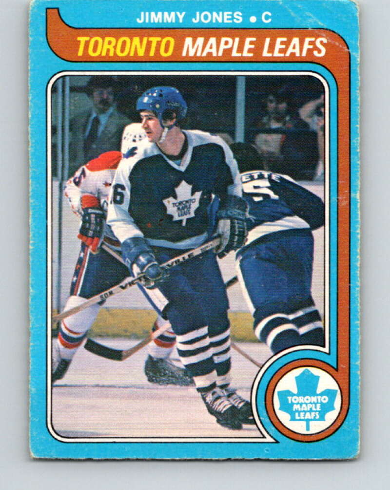 1979-80 O-Pee-Chee #288 Jimmy Jones Toronto Maple Leafs V19511