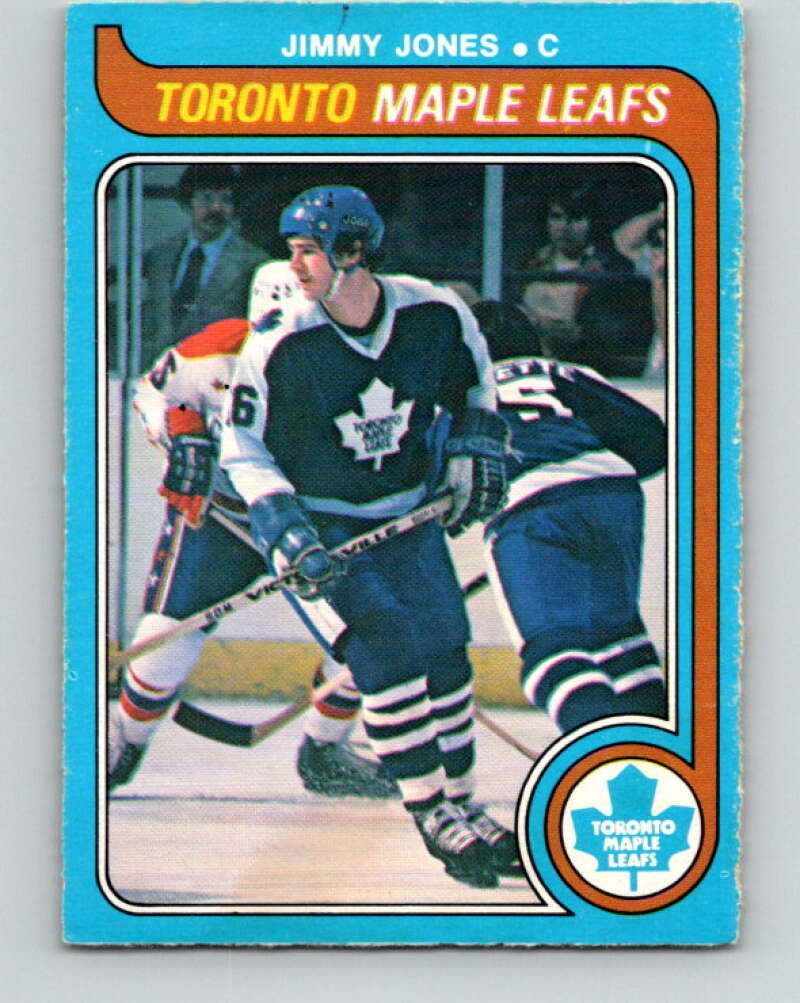 1979-80 O-Pee-Chee #288 Jimmy Jones Toronto Maple Leafs V19513