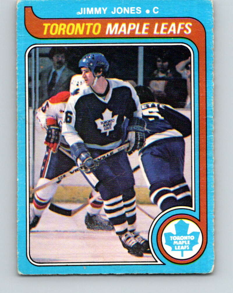 1979-80 O-Pee-Chee #288 Jimmy Jones Toronto Maple Leafs V19516