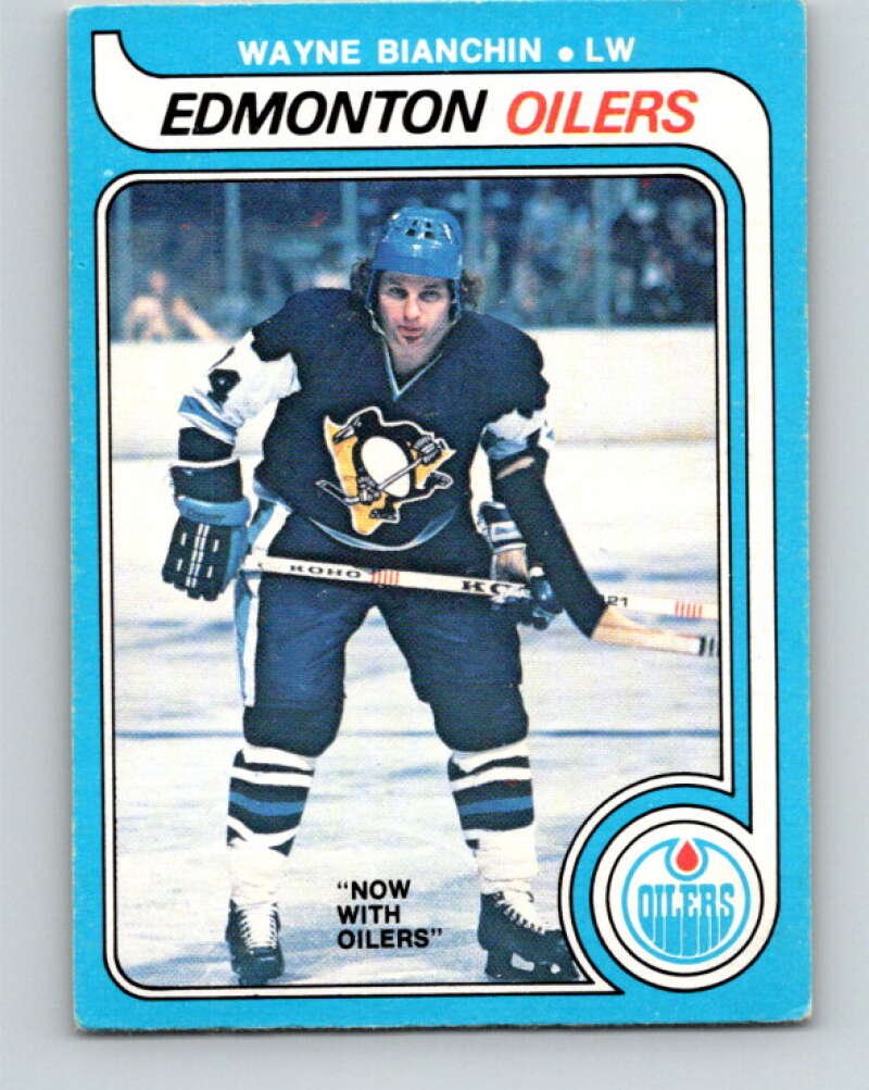 1979-80 O-Pee-Chee #290 Wayne Bianchin Edmonton Oilers V19518