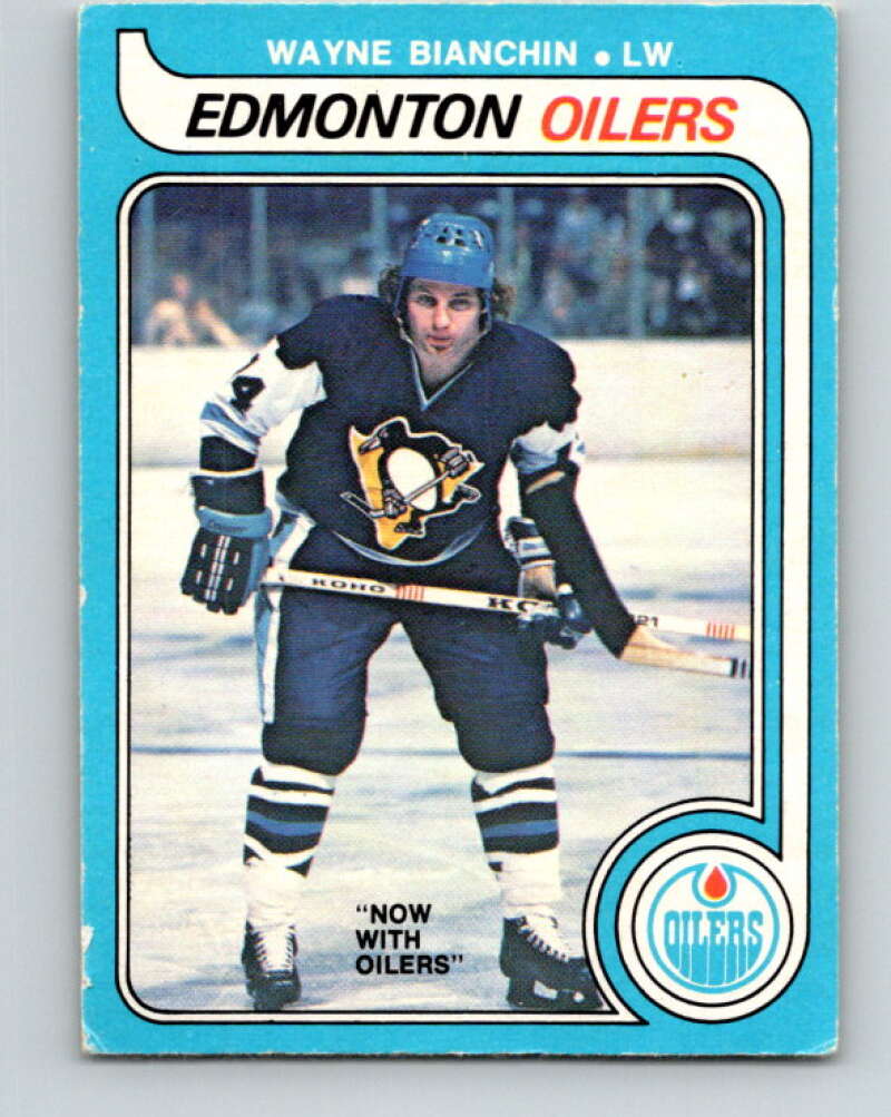 1979-80 O-Pee-Chee #290 Wayne Bianchin Edmonton Oilers V19519