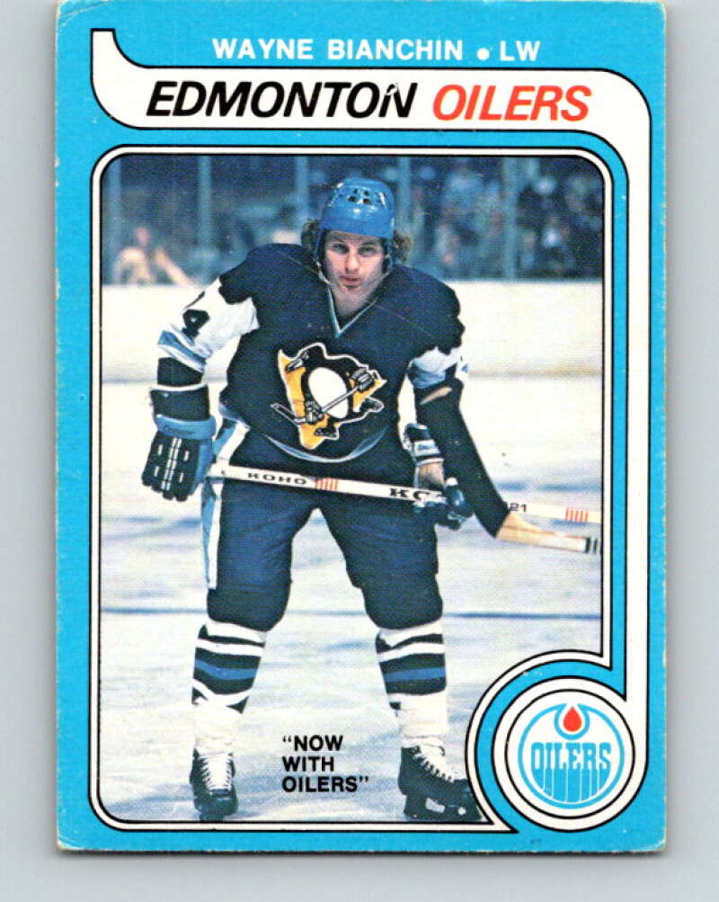 1979-80 O-Pee-Chee #290 Wayne Bianchin Edmonton Oilers V19524