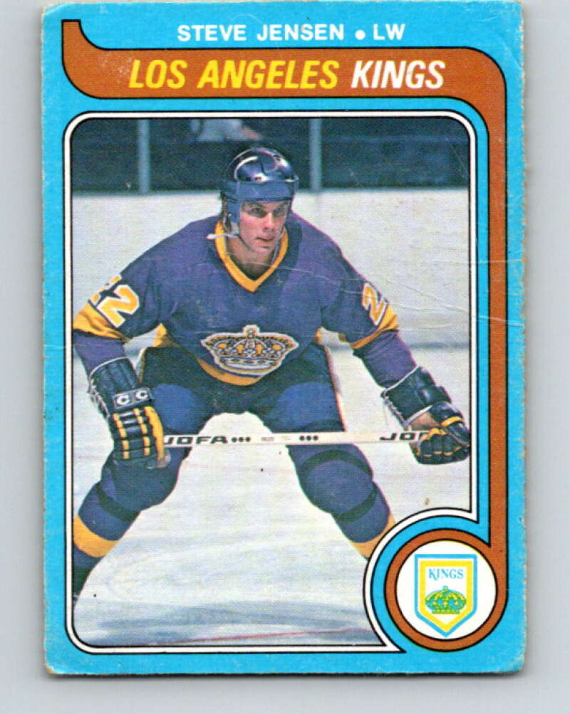 1979-80 O-Pee-Chee #292 Steve Jensen Los Angeles Kings V19546